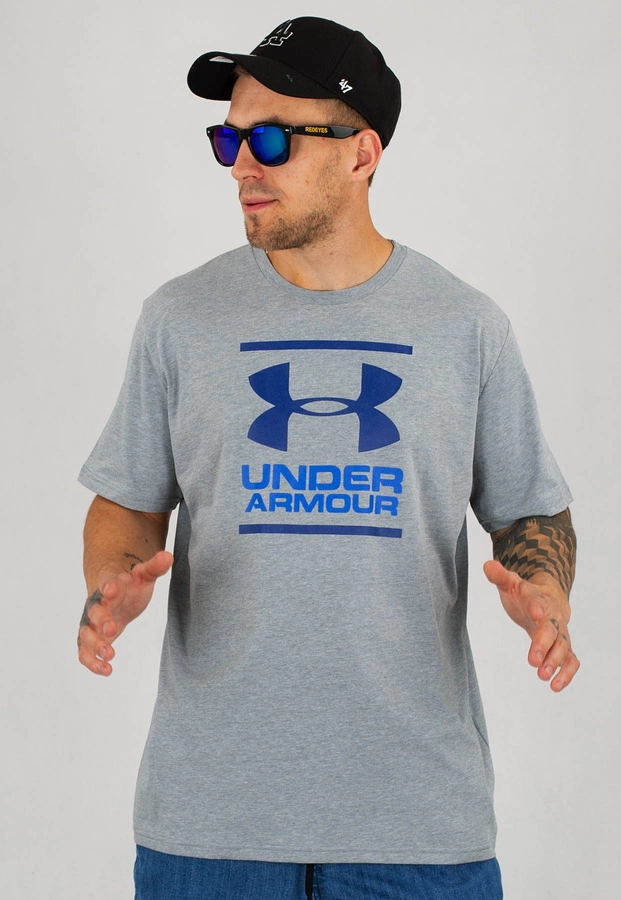 T-shirt Under Armour UAR 1326849036 UA GL Foundation SS T jasno szary