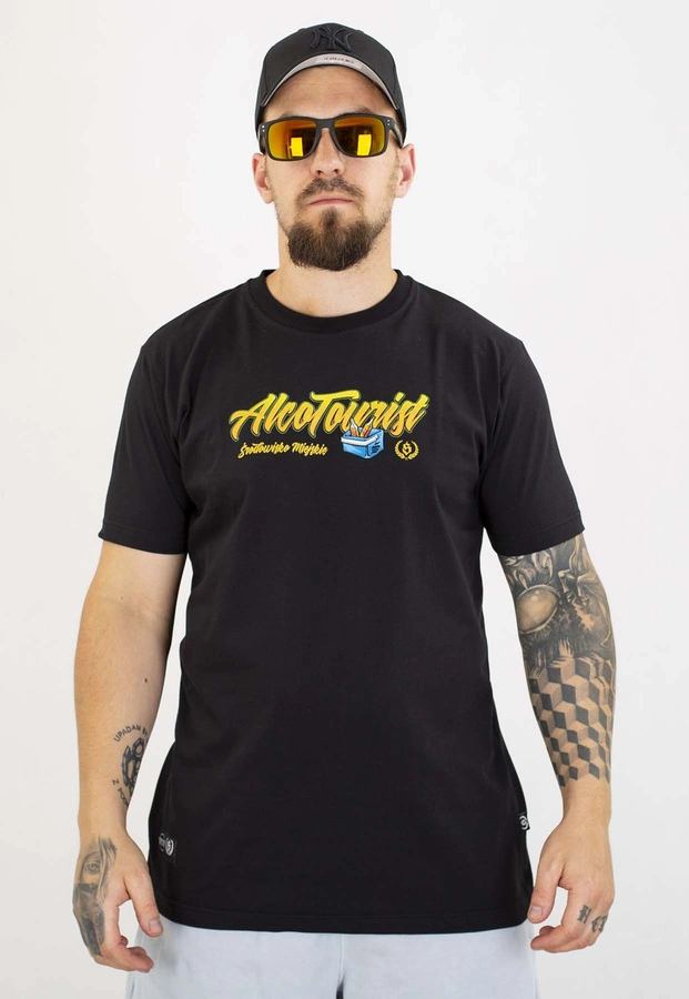 T-shirt Środowisko Miejskie Alcotourist czarny