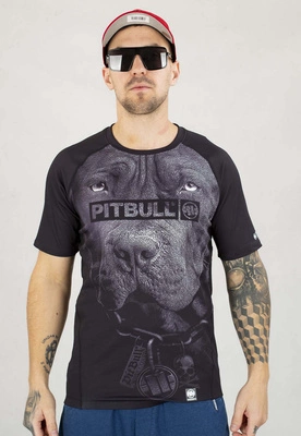 T-shirt Sportowy Pit Bull Rashguard Shortsleeve Born In 1989 czarny