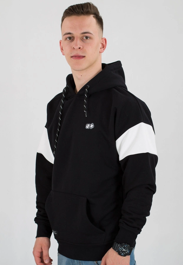 Bluza Lucky Dice Nine Letters czarno biała