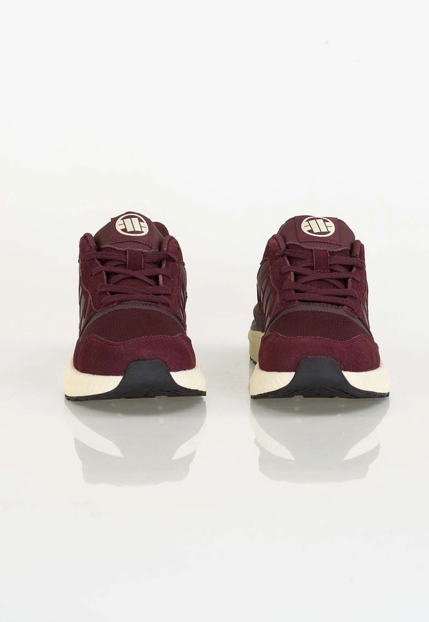 Buty Pit Bull Encino dark burgundy