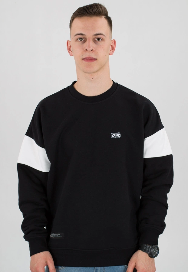Bluza Lucky Dice Nine Letters czarno biała