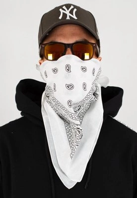 Chusta Red Eyes biało czarna
