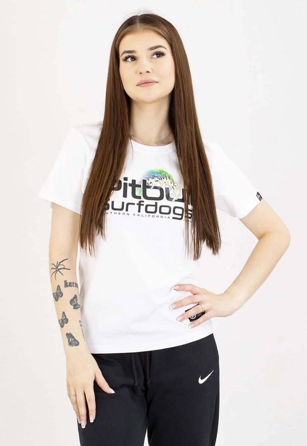 T-Shirt Pit Bull Camino 190 white
