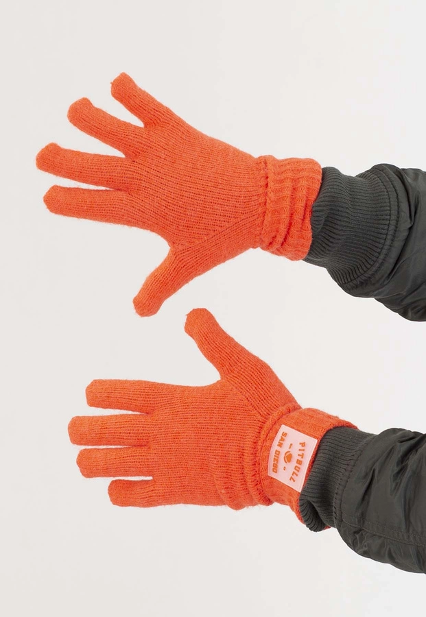 Rękawiczki Pit Bull Love PB Fluo orange