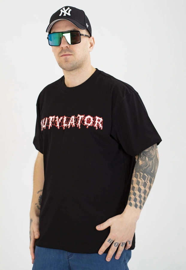 T-shirt Brain Dead Familia Mutylator czarny