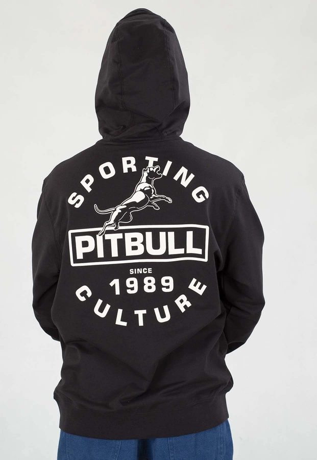 Bluza Pit Bull Z Kapturem ZIP Physical Culture czarna