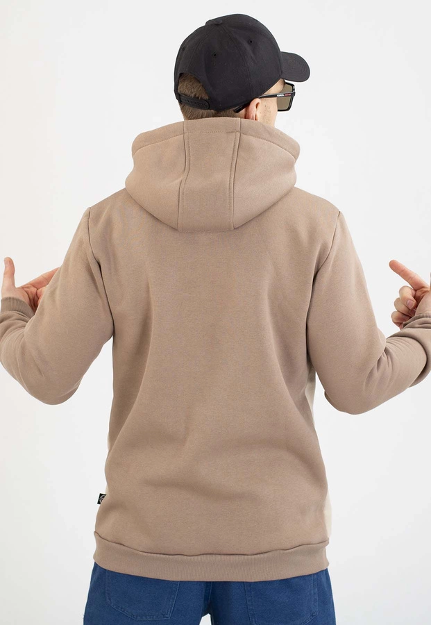 Bluza Środowisko Miejskie Z Kapturem Essential Bear beżowa kremowa