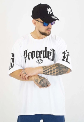 T-shirt Chada Proceder Oversize Proceder 1312 biały