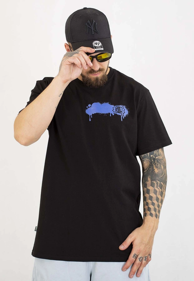 T-shirt Diil Spray czarny