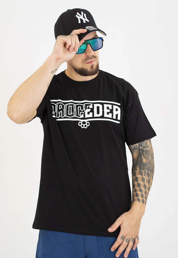 T-shirt Chada Proceder Cut czarny