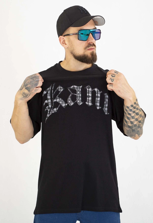 T-shirt Karl Kani Paisley Letter PD00005351 czarny