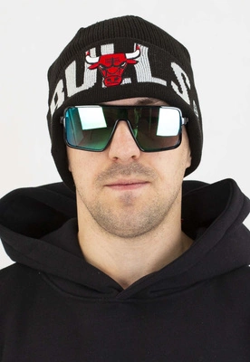 Czapka Zimowa New Era Wordmark Bulls 60691260 czarna