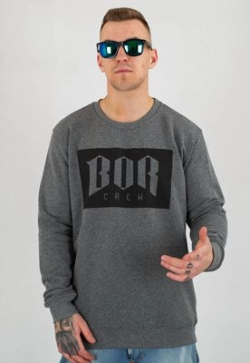 Bluza B.O.R. Biuro Ochrony Rapu BOR New ciemno szary