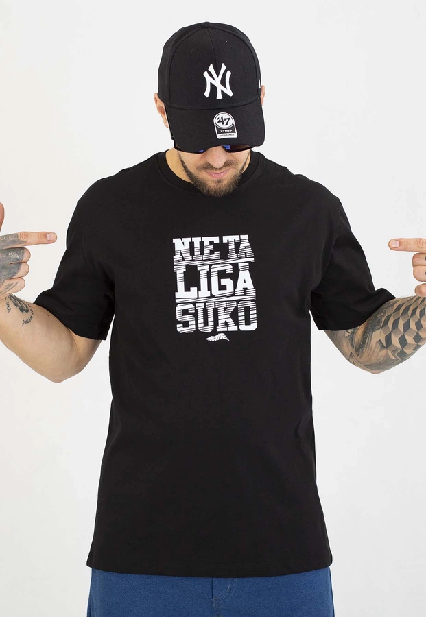 T-shirt Motive NTL Line czarny