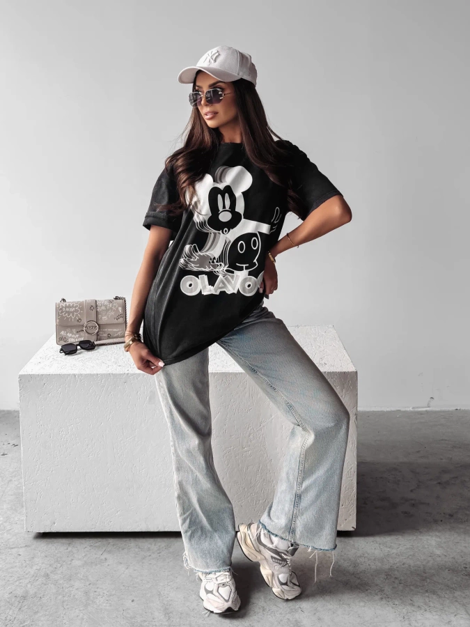 T-Shirt Olavoga Besco czarny