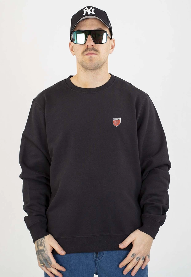 Bluza Prosto Bez Kaptura Shield black