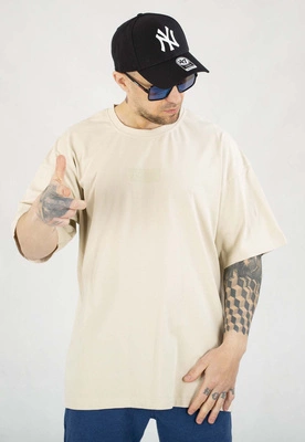 T-shirt Prosto Baggy Box 2.0 beżowy
