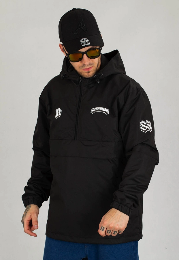 Kurtka B.O.R. Biuro Ochrony Rapu The Logos czarna