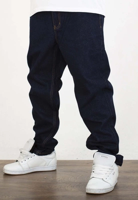 Spodnie Prosto Slim Pulse granatowe