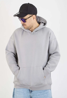 Bluza I8 Z Kapturem Basic szara