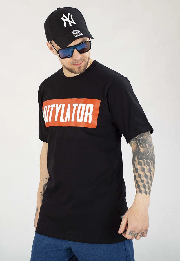 T-shirt Brain Dead Familia Mutylator Knife czarny