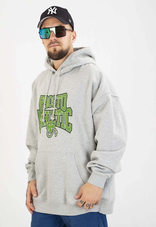 Bluza Prosto Z kapturem Chicago szara