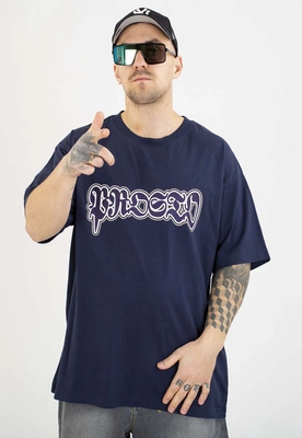 T-shirt Prosto Oversize Graffiti navy