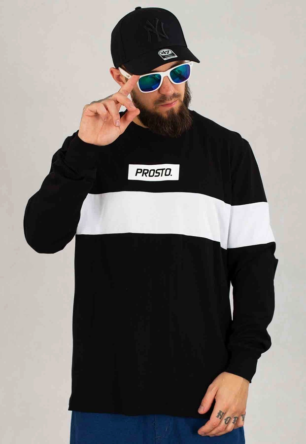 Longsleeve Prosto Bogo czarny