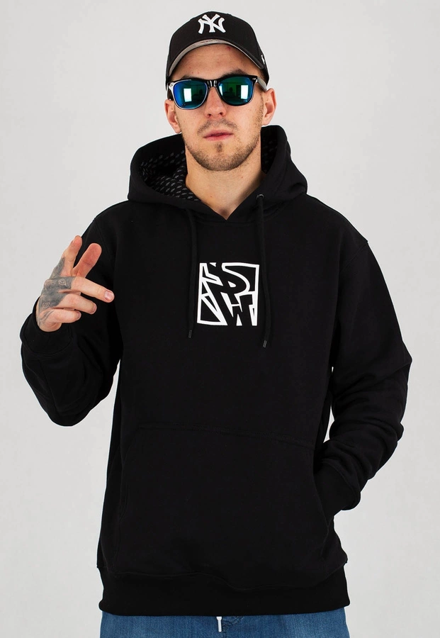 Bluza Polska Wersja Mini PW Do Kwadratu czarna