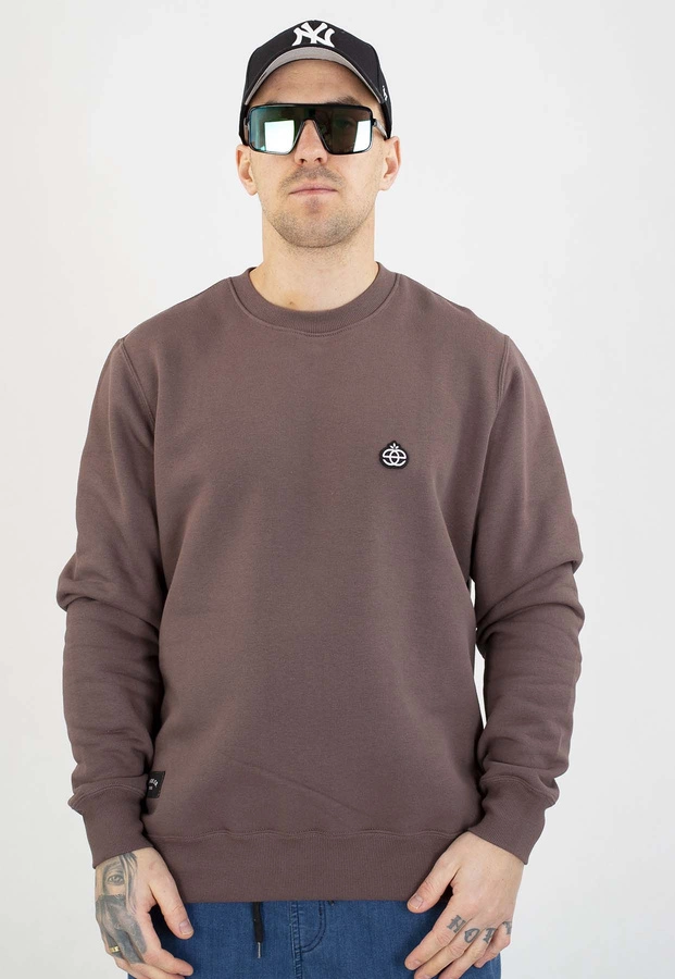 Bluza Elade Bez Kaptura Icon Mini Logo brązowa
