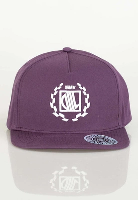 Czapka Snapback Diil Laur fioletowo biała