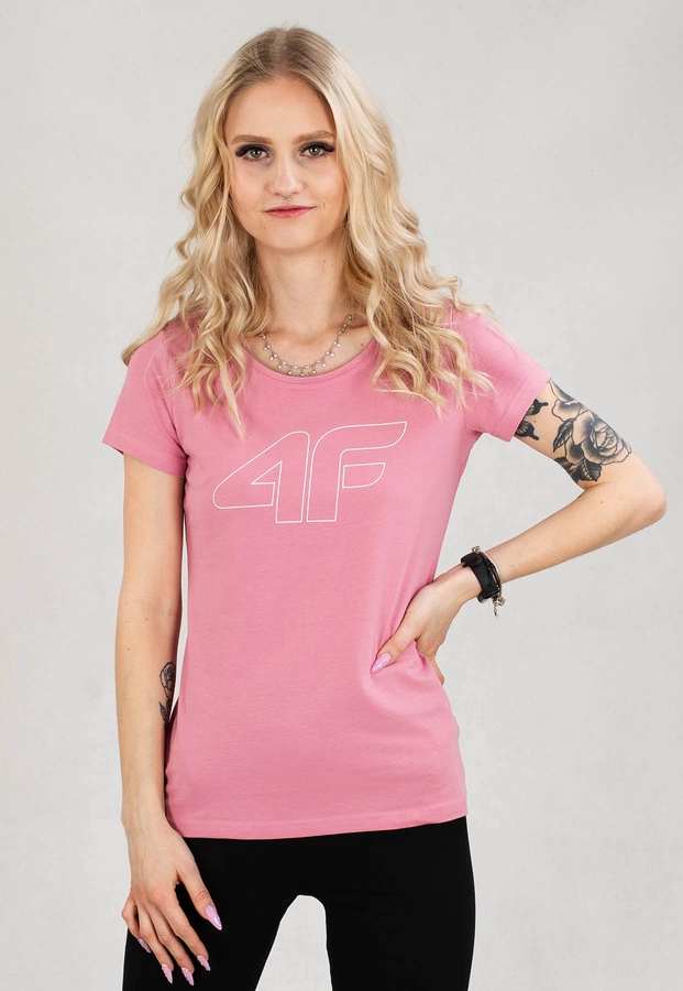 T-Shirt 4F TSD353 różowy