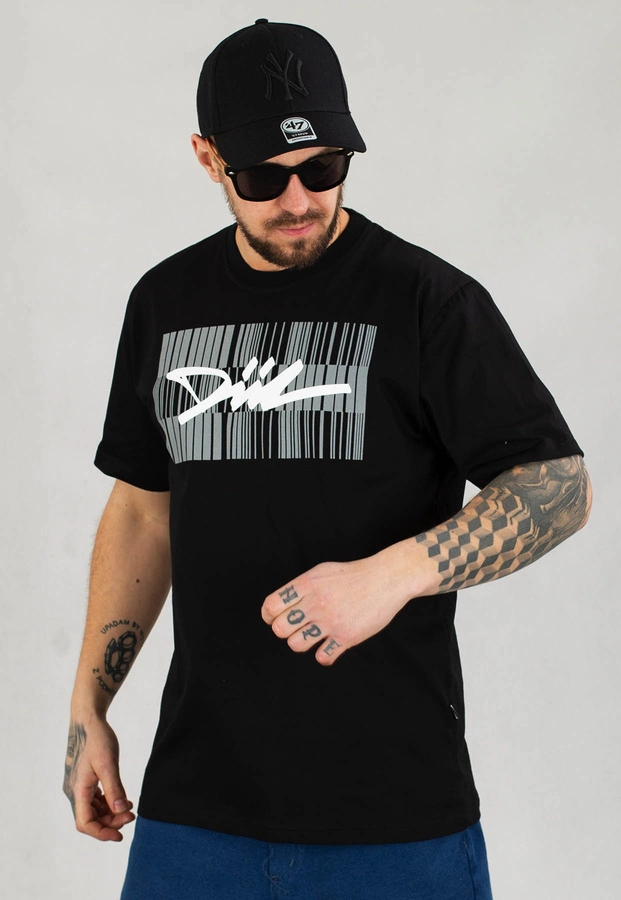 T-shirt Diil Line czarny