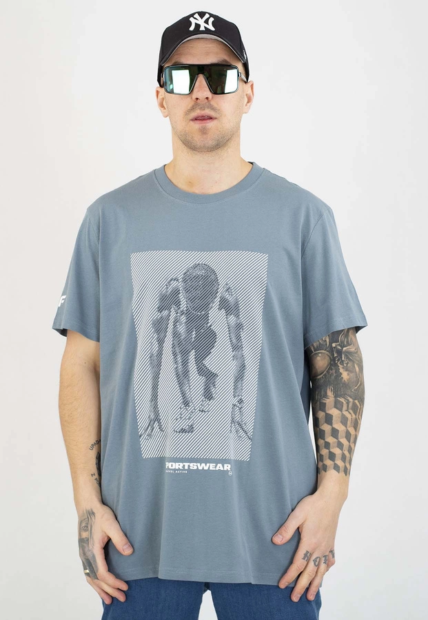 T-shirt 4F M3129 denim