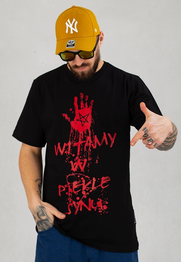 T-shirt Demonologia Witamy W Piekle czarny