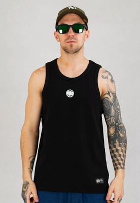 Tank Pit Bull Rib Small Logo czarny