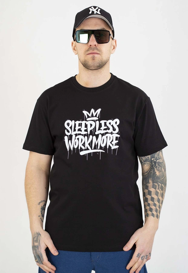 T-shirt Motive Work czarny