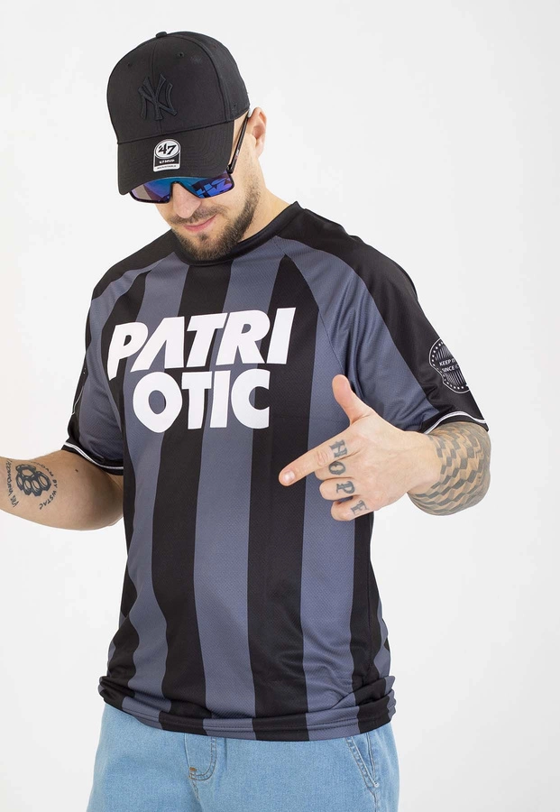 T-shirt Patriotic Cls Football czarny