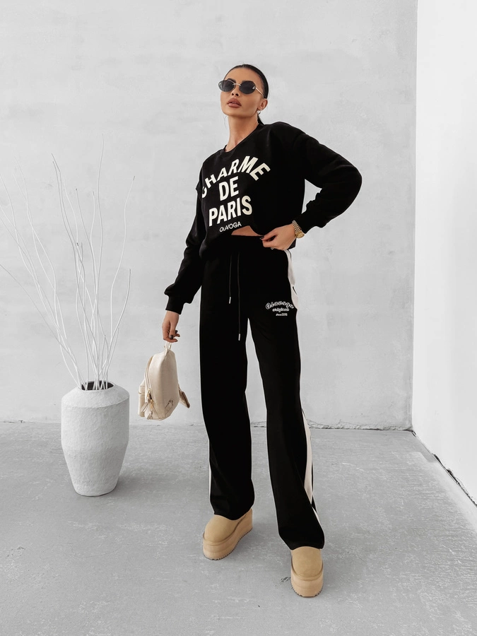 Bluza Olavoga Bez Kaptura Charme czarna
