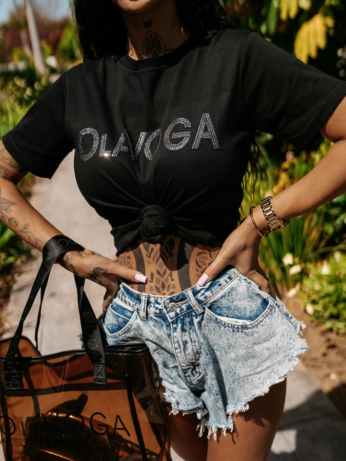 T-Shirt Olavoga Vital czarny