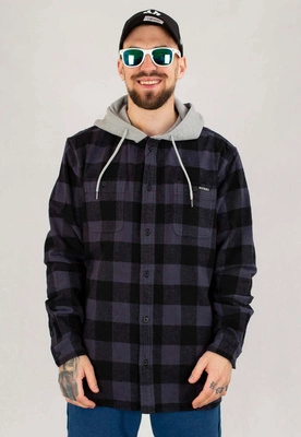 Koszula Pit Bull Flanelowa Woodson grey black