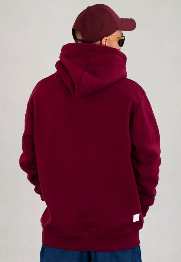 Bluza Diil Hoodie Disco bordowa