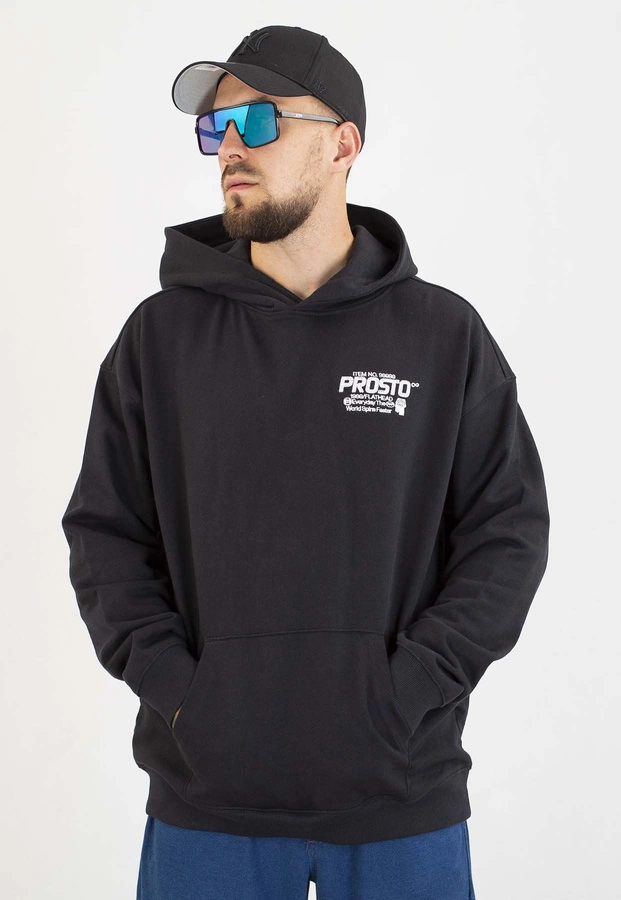 Bluza Prosto Z kapturem Flathead czarna