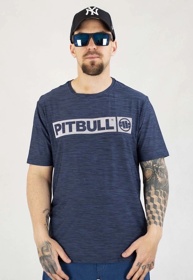 T-shirt Pit Bull Casual Sport Hilltop navy melange 