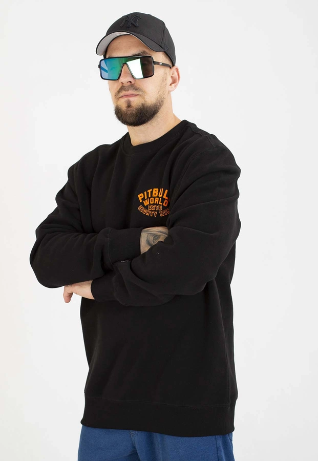 Bluza Pit Bull Bez Kaptura Guardian Angiel czarna