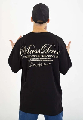 T-shirt Mass Authentic czarny