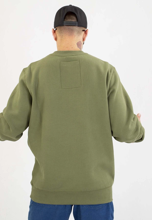 Bluza Pit Bull Bez Kaptura Small Logo olive