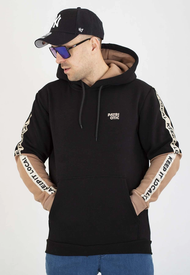 Bluza Patriotic Z Kapturem CLS Keep It Tapes czarna