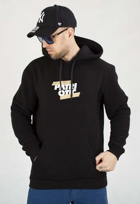 Bluza Patriotic Z Kapturem Cls Sticker czarna